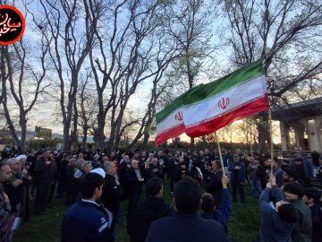 اجتماع مردم بادله در بیعت با رهبر انقلاب اسلامی